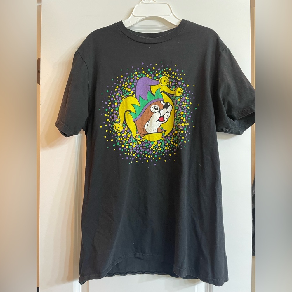 Buc-ees Mardi Gras Shirt